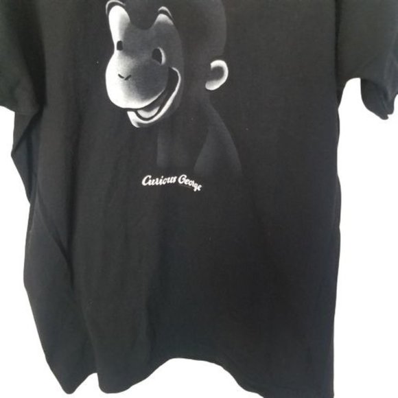 VTG Cronies Mens XL Black Short Sleeves V-Neck Cur - Picture 3 of 6